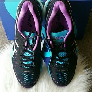 Asic gel kayano 23 onyx/silver/aquarium  women's